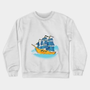 Pirate Ship Crewneck Sweatshirt